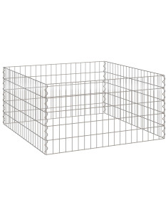 Compostatore Quadrato 100 x 100 x 50 cm Ferro