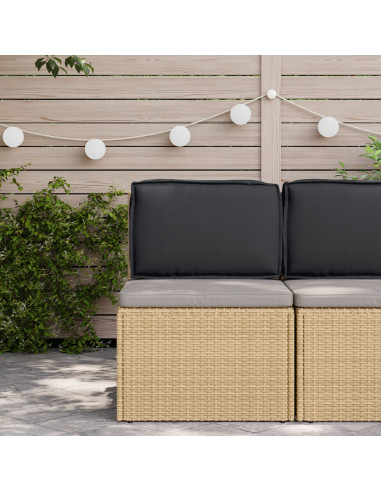 Cuscino Nero 60 x 40 x 12 cm Tessuto Oxford