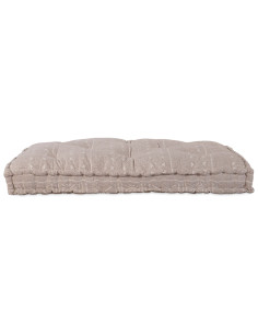 Divano modulare Marrone Chiaro 120 x 80 x 12 cm Tessuto 2