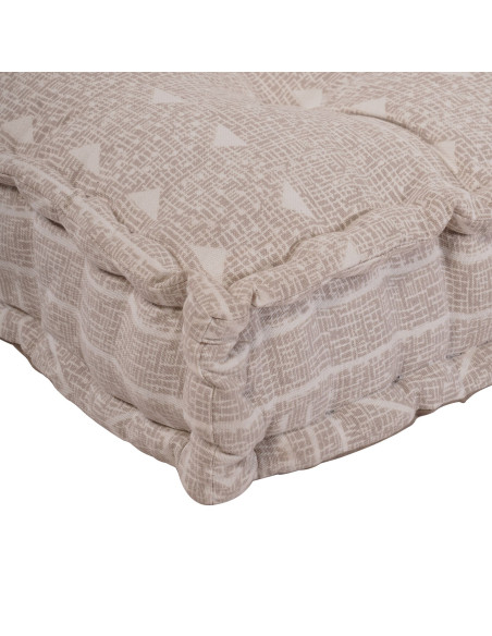 Divano modulare Marrone Chiaro 120 x 80 x 12 cm Tessuto