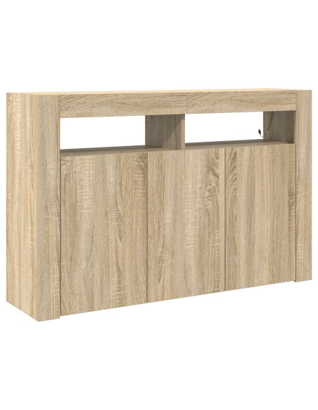 Credenza Rovere Sonoma 116 x 30 x 75 cm Legno multistrato