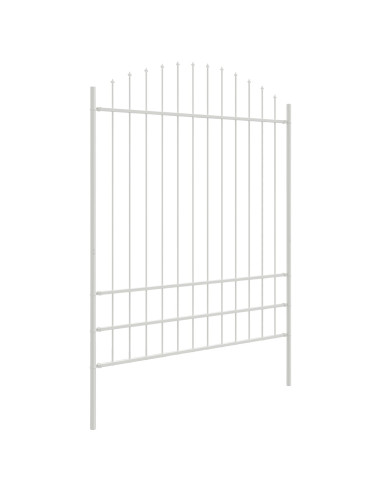 Recinzione per Giardino 3 pcs Bianco 170 x 225 cm