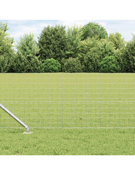 Palo della recinzione 26 pcs Grigio 3,2 x 3,2 x 165 cm