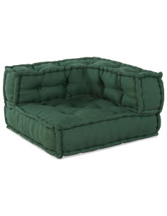 Divano modulare 2 pcs Verde 140 x 70 x 56 cm Tessuto 2