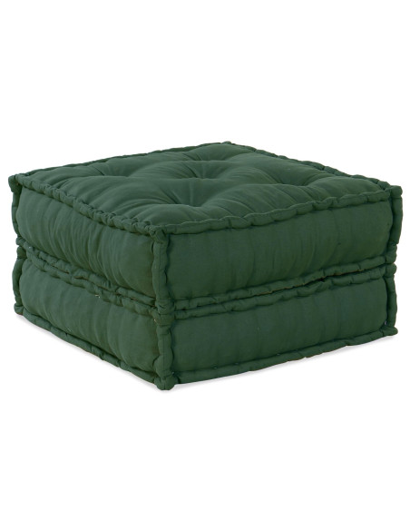 Pouf Modulari  2 pz Verde in Tessuto