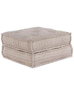 Divano modulare Marrone Chiaro 70 x 70 x 36 cm Tessuto 2