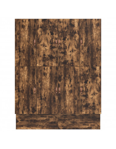 Struttura letto con contenitore  Marrone Legno ingegnerizzato