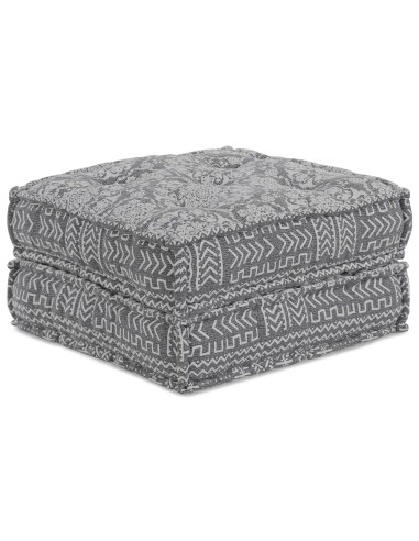 Divano modulare Grigio chiaro 70 x 70 x 36 cm Tessuto