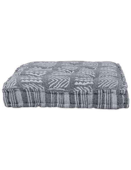 Cuscino per pallet  Grigio 120x80x12 cm in tessuto
