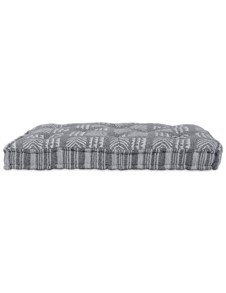 Cuscino per pallet  Grigio 120x80x12 cm in tessuto