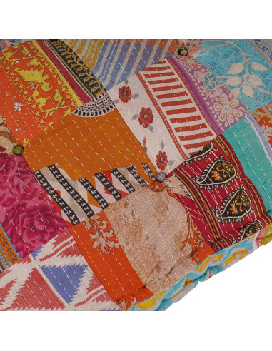 Divano modulare Multicolore 120 x 80 x 12 cm Tessuto