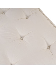 Divano modulare Crema 120 x 80 x 12 cm Tessuto 2