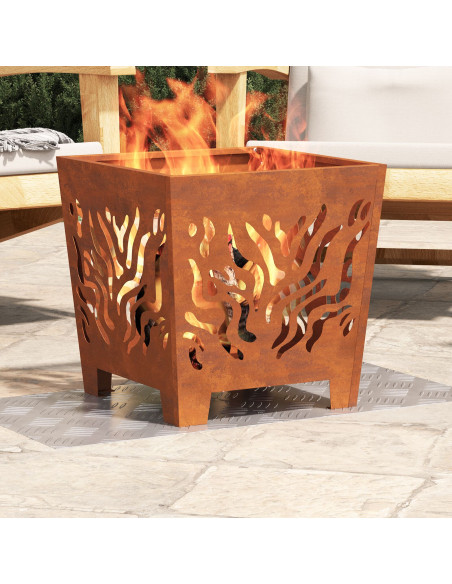 Set di 2 Piastrelle Antiscivolo in Alluminio  40x40 cm