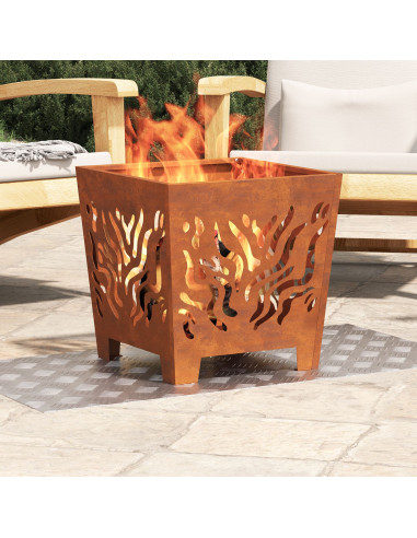 Gradini per Scale Quadrato 2 pcs Argento 50 x 50 cm Alluminio