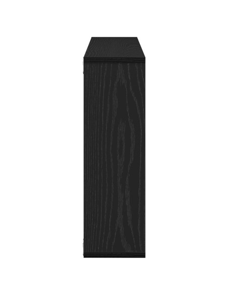 Mensola  - Rovere Nero, 85 x 16 x 52.5 cm, Realizzata in Legno Ingegnerizzato