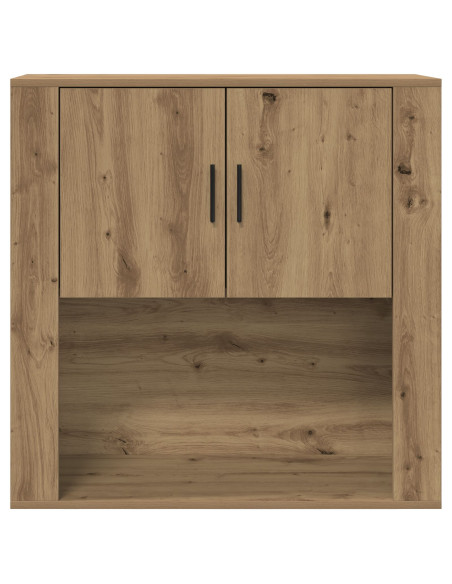 Armadio da muro  in rovere artigianale 80x33x80 cm in legno composito