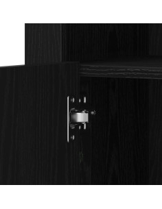 Madia LED Rovere Nero 41 x 37 x 67 cm Legno multistrato