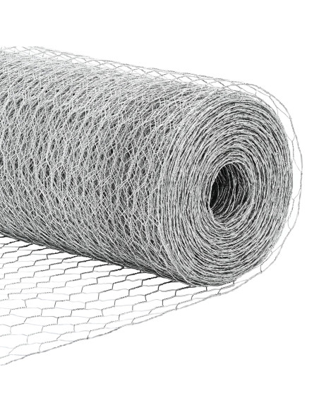 Recinzione Esagonale Acciaio galvanizzato 5000 x 0.05 x 40 cm