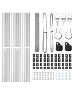 Palo della recinzione Argento 25 x 1,2 m (rete da 19 x 19 mm) 2