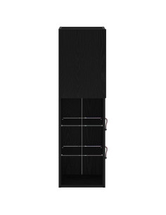 Set mobile TV Rovere Nero 30,5 x 30 x 102 cm Legno multistrato