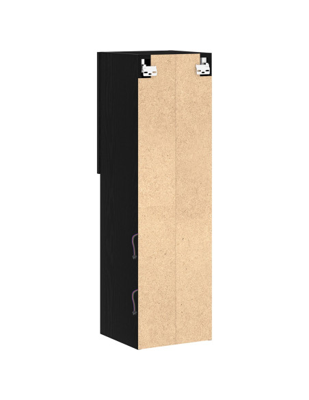 Set mobile TV 2 pcs Rovere Nero 30,5 x 30 x 102 cm