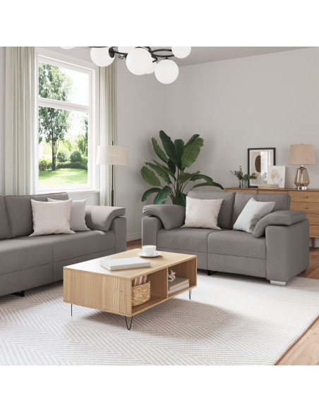 Set di divani 2 pcs Talpa 219 x 77 x 82 cm Tessuto