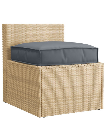 Cuscino da Esterno  Antracite Poliestere 60 cm x 60 cm