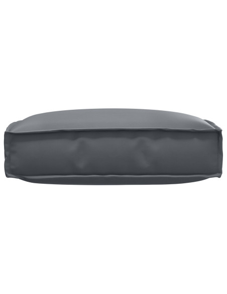 Cuscino Antracite 60 x 60 x 12 cm Tessuto Oxford