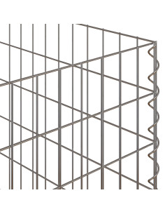 Compostatore Quadrato 50 x 50 x 50 cm Ferro 2