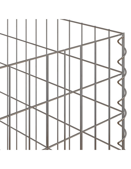 Compostatore Quadrato 50 x 50 x 50 cm Ferro