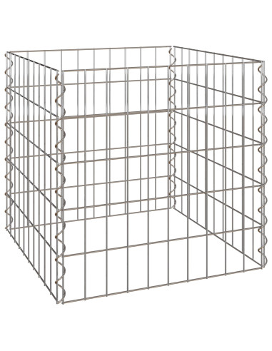 Compostatore Quadrato 50 x 50 x 50 cm Ferro