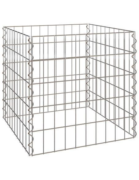 Compostatore Quadrato 50 x 50 x 50 cm Ferro