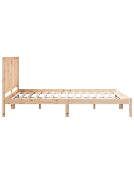 Giroletto Extra Lungo senza Materasso 140x220 cm Legno Massello