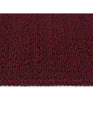 Tappetini Antiscivolo per Scale 15 pcs Bordò 60 x 25 cm PP