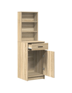 Credenza Rovere Sonoma 40 x 40,5 x 135 cm Legno multistrato 2