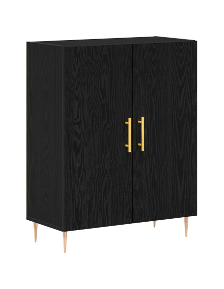 Alto Rovere Nero 69.5x34x180 cm Legno ingegnerizzato