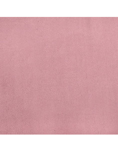 Giroletto con Testiera Rosa 120x200 cm in Velluto
