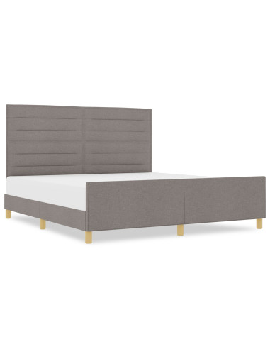 Struttura del letto con testiera Talpa 180 x 200 cm Tessuto