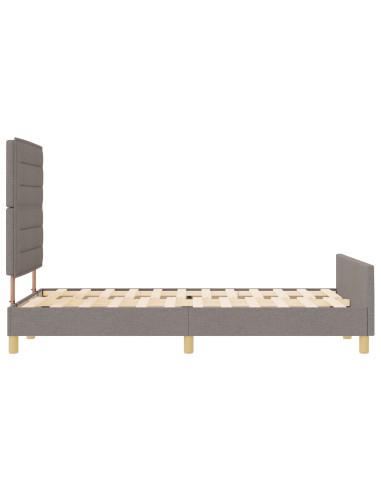Struttura del letto con testiera Talpa 140 x 200 cm Tessuto