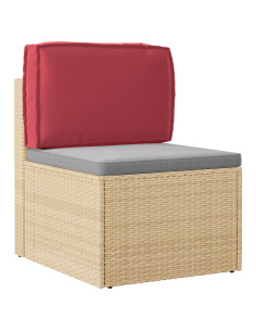 Cuscino Rosso Vino 60 x 40 x 12 cm Tessuto Oxford 2