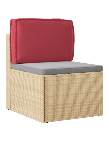 Cuscino Rosso Vino 60 x 40 x 12 cm Tessuto Oxford