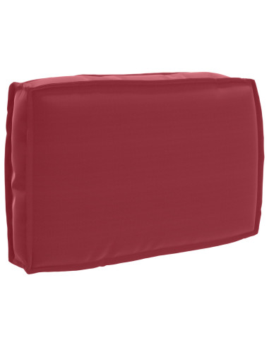 Cuscino Rosso Vino 60 x 40 x 12 cm Tessuto Oxford