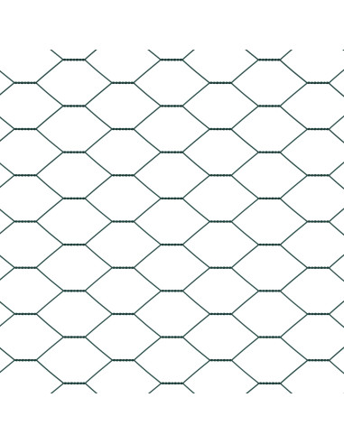 Recinzione Esagonale Verde 1 x 50 m PVC