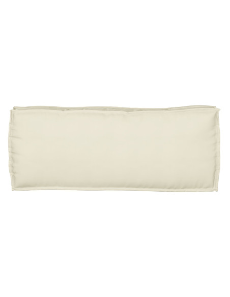 Cuscino da Esterno  Panna Cotone 100 cm x 40 cm x 8 cm