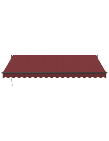 Tenda da Sole Retrattile Manuale Bordò 450x300 cm
