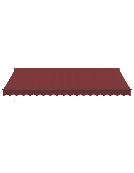 Tenda da Sole Retrattile Manuale Bordò 450x300 cm