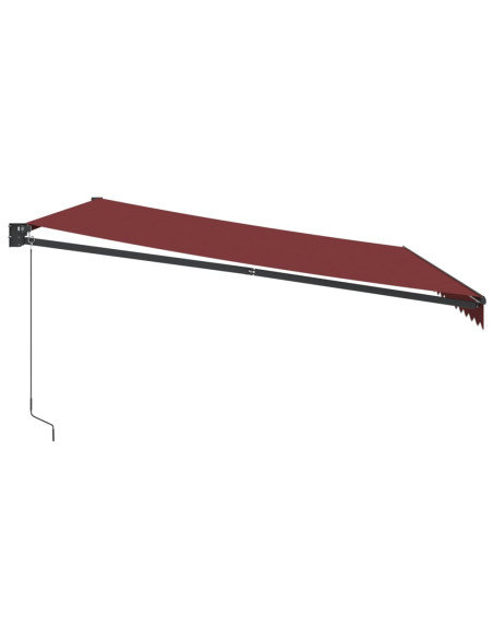 Tenda da Sole Retrattile Manuale Bordò 450x300 cm
