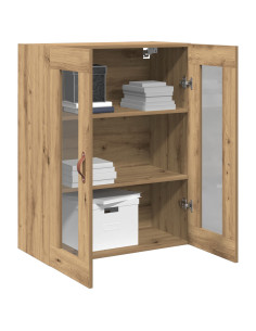 Armadietto a muro Rovere artigianale 69,5 x 34 x 90 cm 2