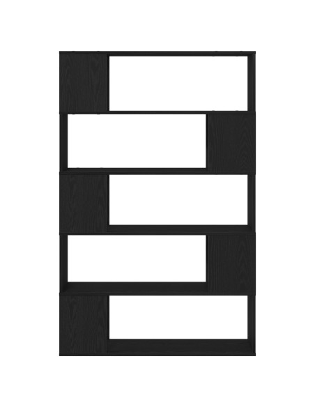 Set mobile TV Rovere Nero 100 x 24 x 155 cm Legno multistrato