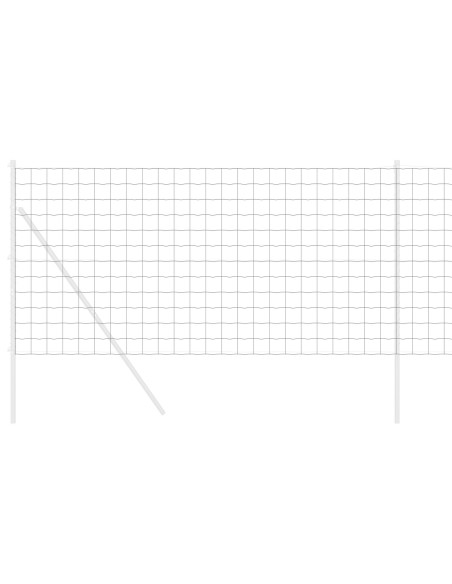 Recinzione Esagonale Argento 1,2 x 10 m Acciaio zincato